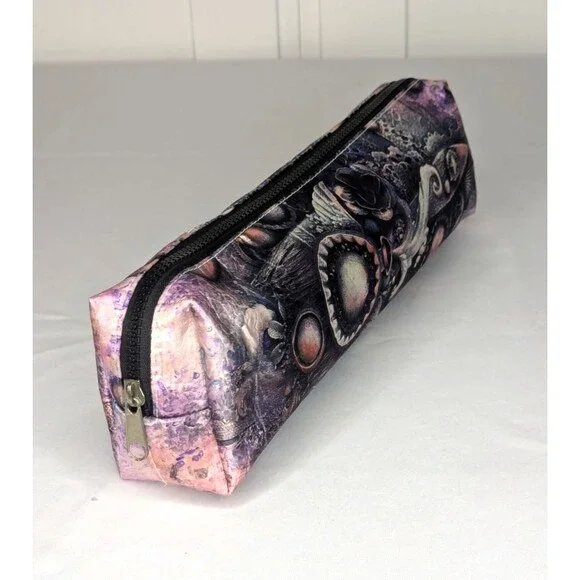 Prima Marketing Large Art Tool Pouch - Multicolor SteamPunk Style, Zipper - Picture 4 of 8